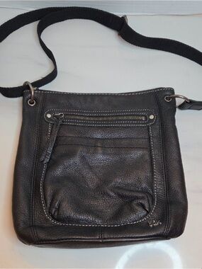 The Sak Black Pebbled Leather Bag